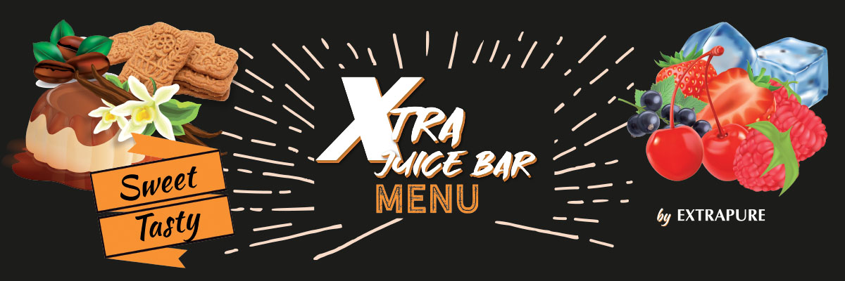 Menu Xtra Juice Bar